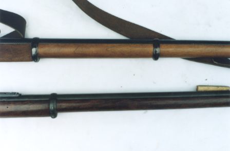 Top: Parker-Hale Whitworth. Bottom: Original Whitworth #C423