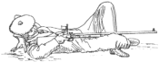 Firing from the back position